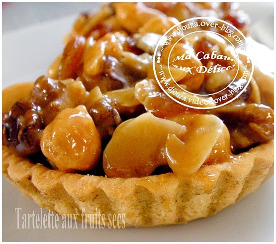 Tartelettes aux fruits secs