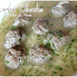 Chorba blanche algérienne boulette de viande