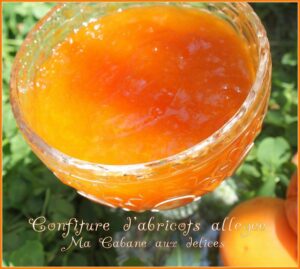 Confiture allégée aux abricots