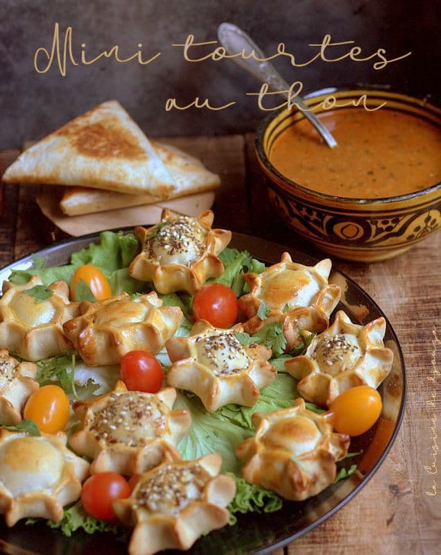 Tourtes salées au thon pour iftar