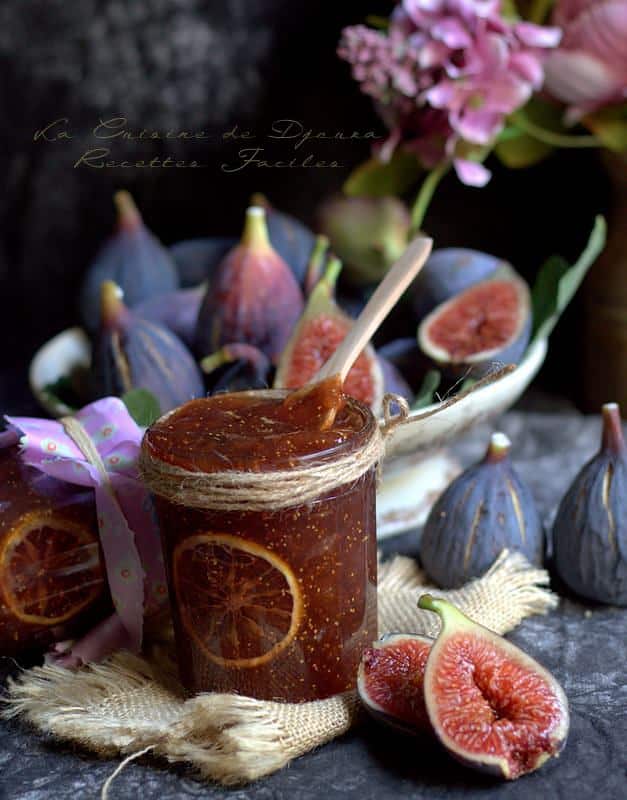 Confiture figues oranges