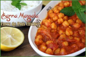 Curry de pois chiches channa massala