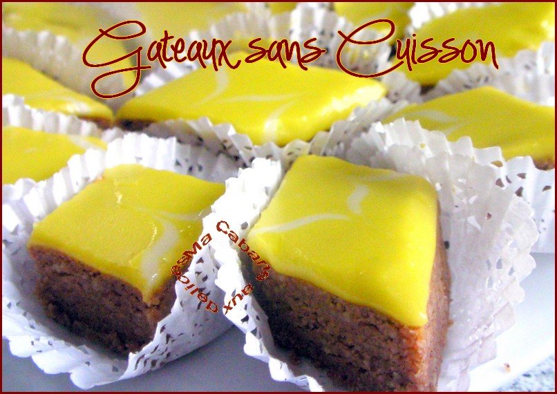 Gateau sans cuisson