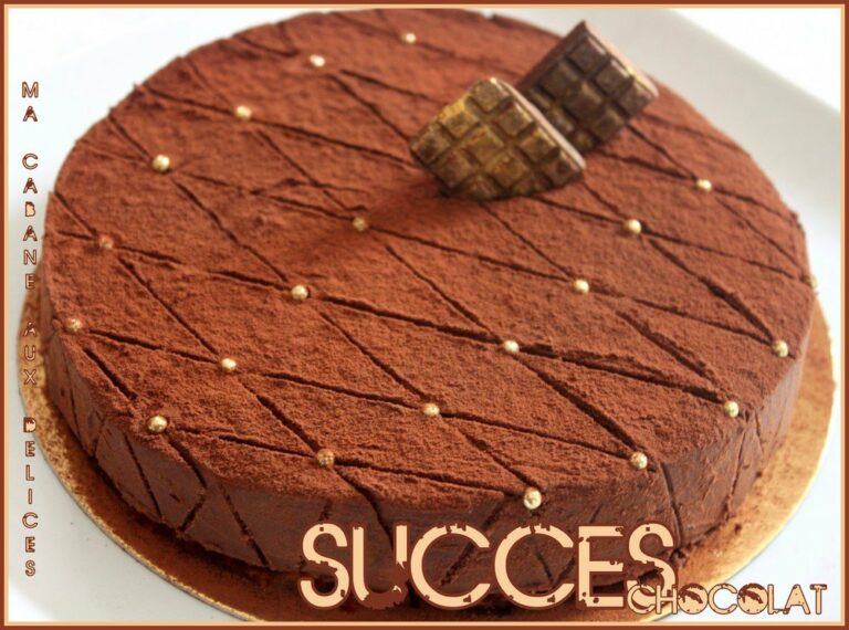 succes ganache chocolat