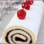 Biscuit ou gateau roulé a la confiture