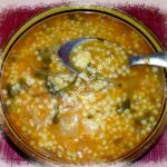 Soupe de plomb berkoukes