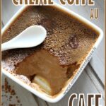 Creme cuite au four cafe