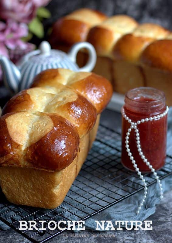 Recette brioche nature 