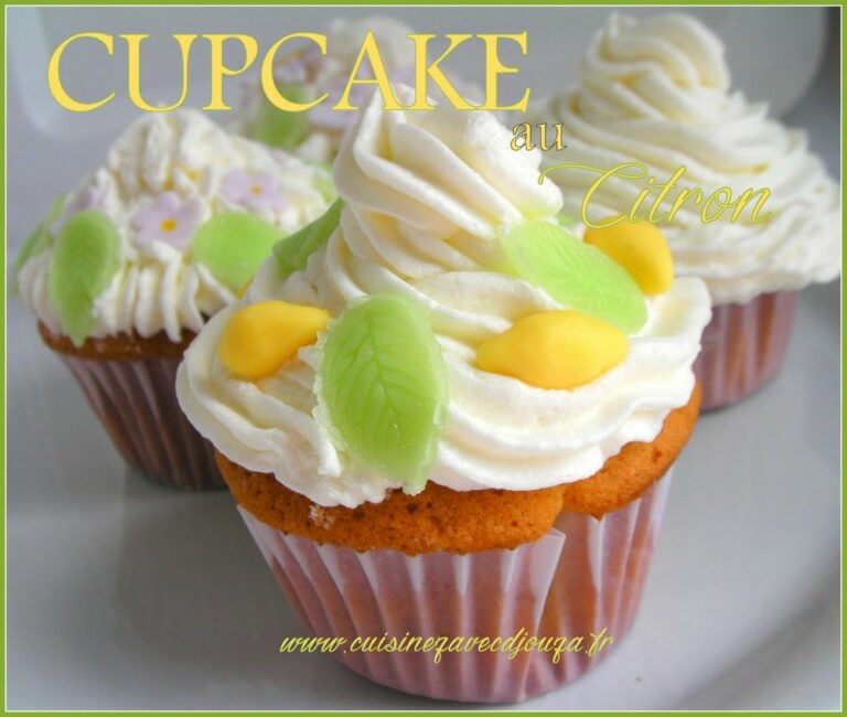 Cupcake au citron