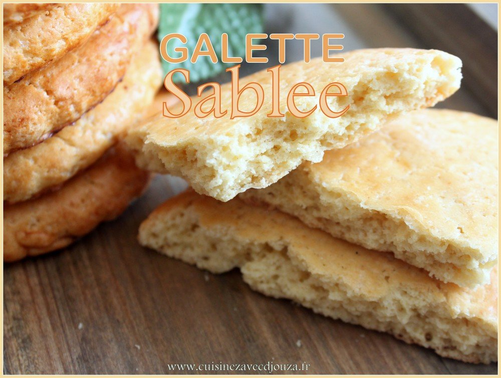 Sablés nantais ou galette nantaise au beurre