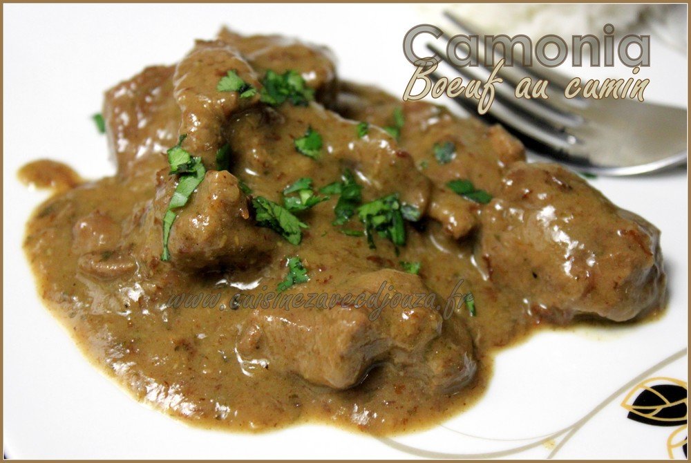 Camonia ragout de boeuf au cumin