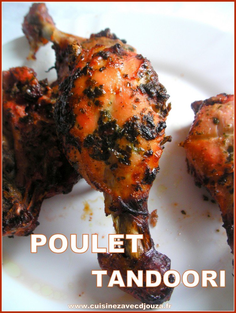 Poulet tandoori (cuisine indienne)