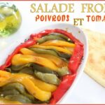 Salade froide de poivrons tomates