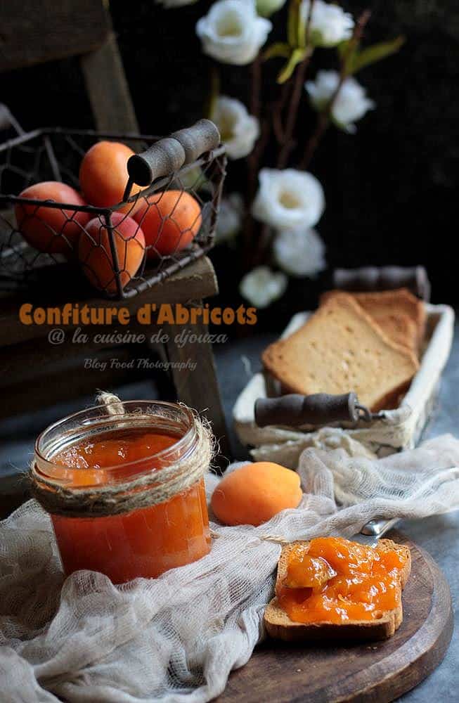 Confiture d'abricots à l'agar-agar