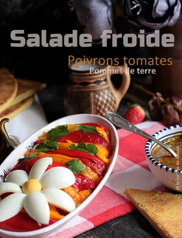 Recette de salade froide estivale aux poivrons