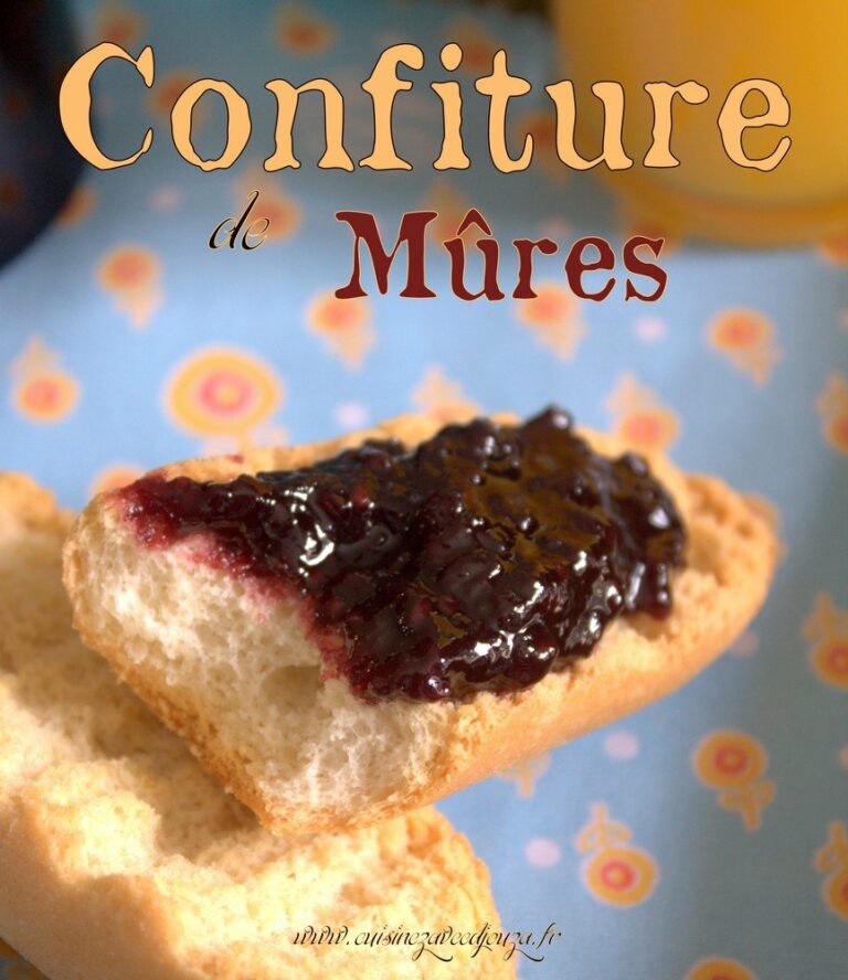 Confiture de mûres