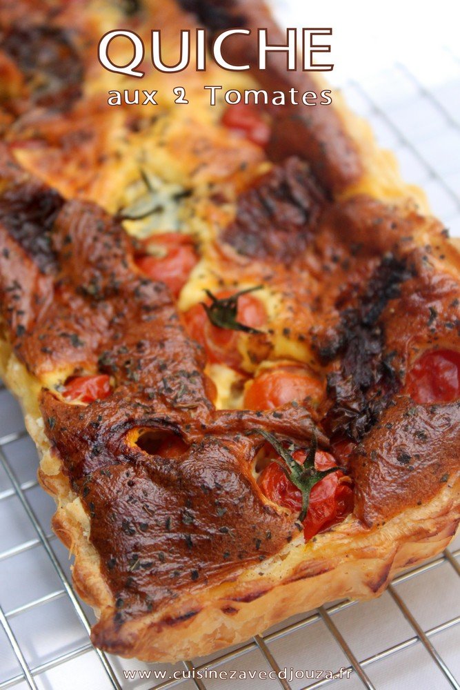 Quiche aux deux tomates