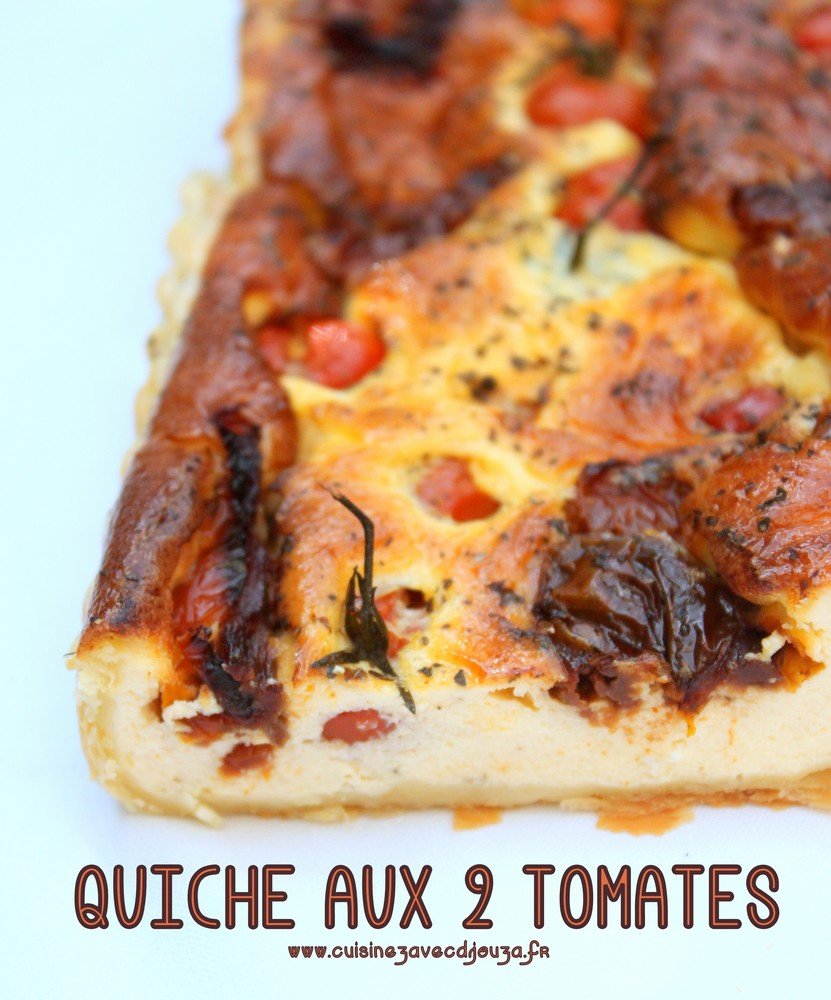 Quiches aux deux tomates