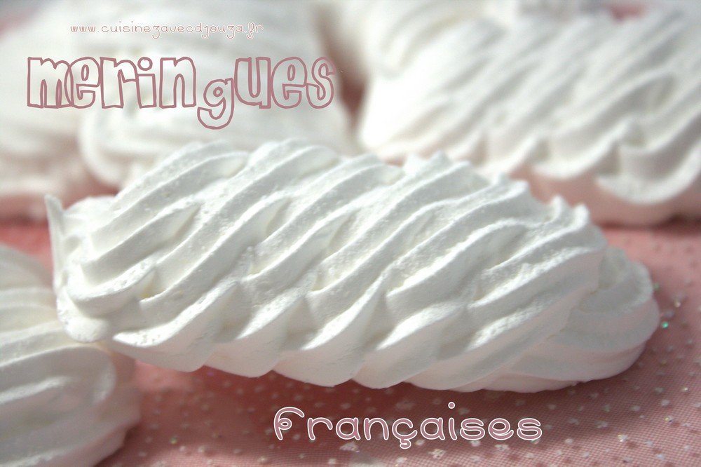 Meringues francaises