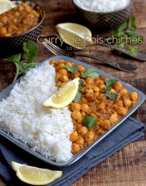 chana massala de pois chiches