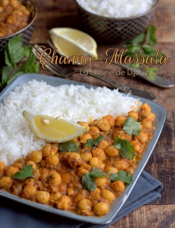 Curry de pois chiches pakistanais