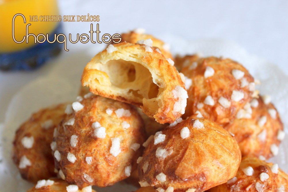 chouquettes au sucre perlé faciles