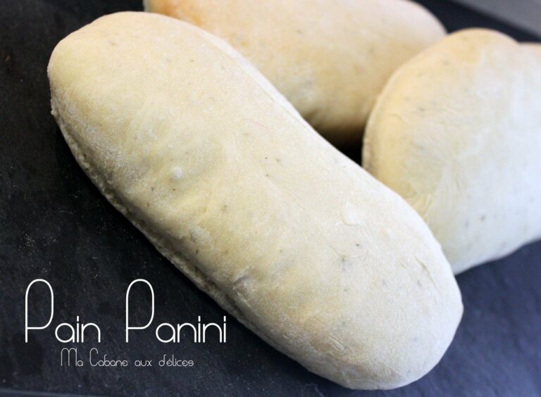 Pain panini maison