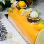 Buche de noel mousse fruit exotique