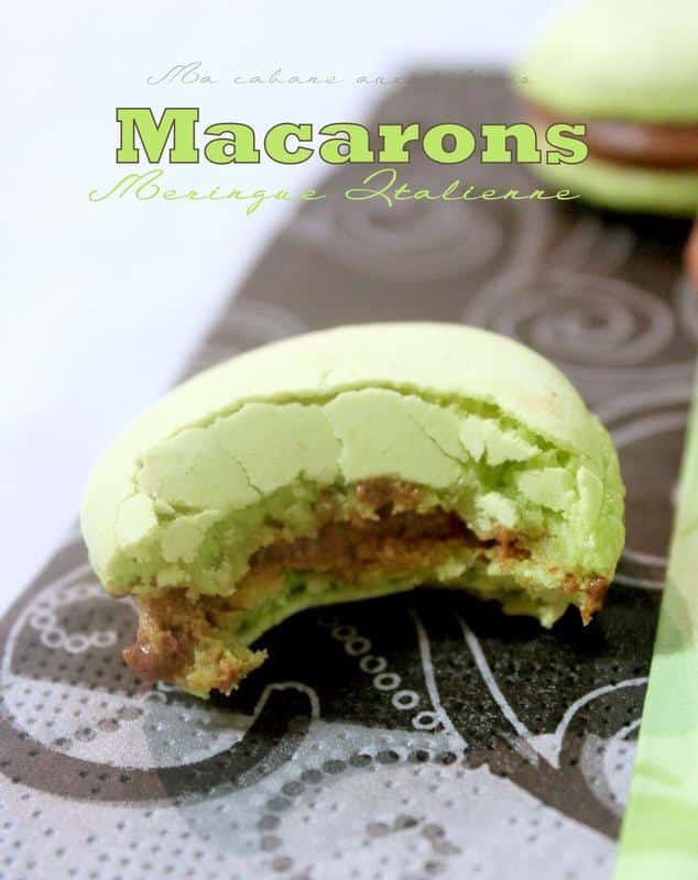 Recette macaron meringue italienne