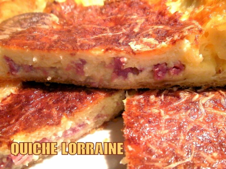 Quiche lorraine (halal)