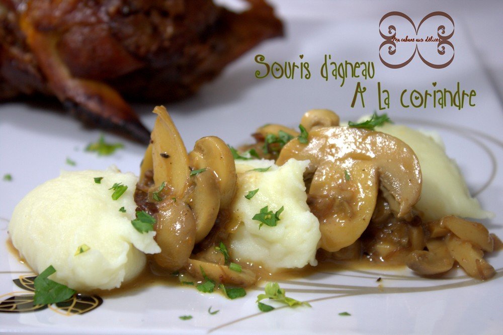 souris d'agneau confite