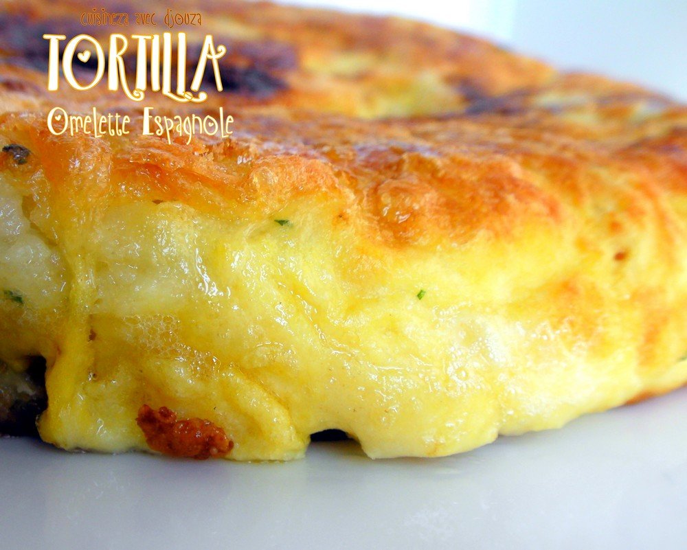 Tortilla omelette espagnole au poivron