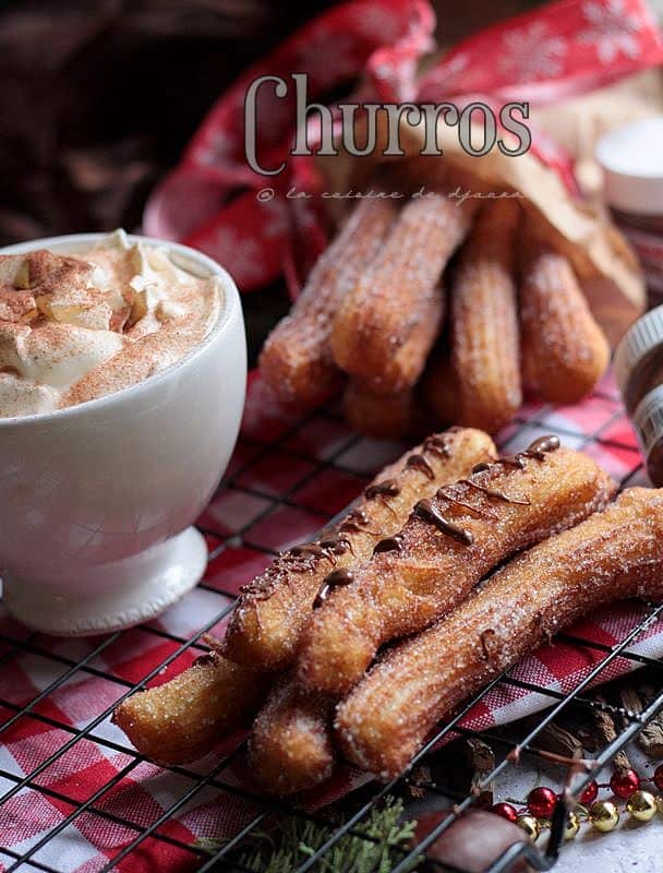 Recette de churros à la cannelle