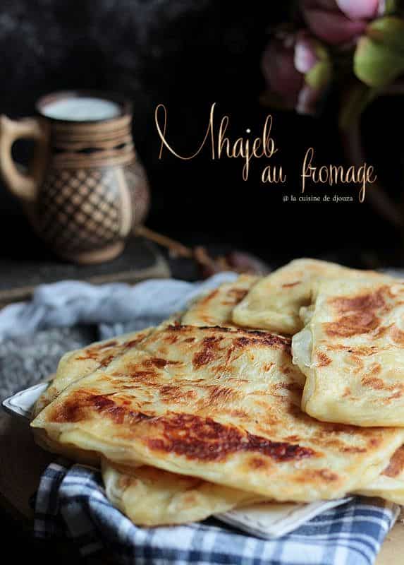 Crêpes mhajebs au fromage bechamel