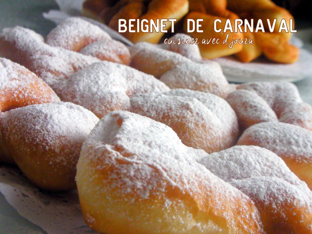 Beignet ou bugnes de Christophe Felder