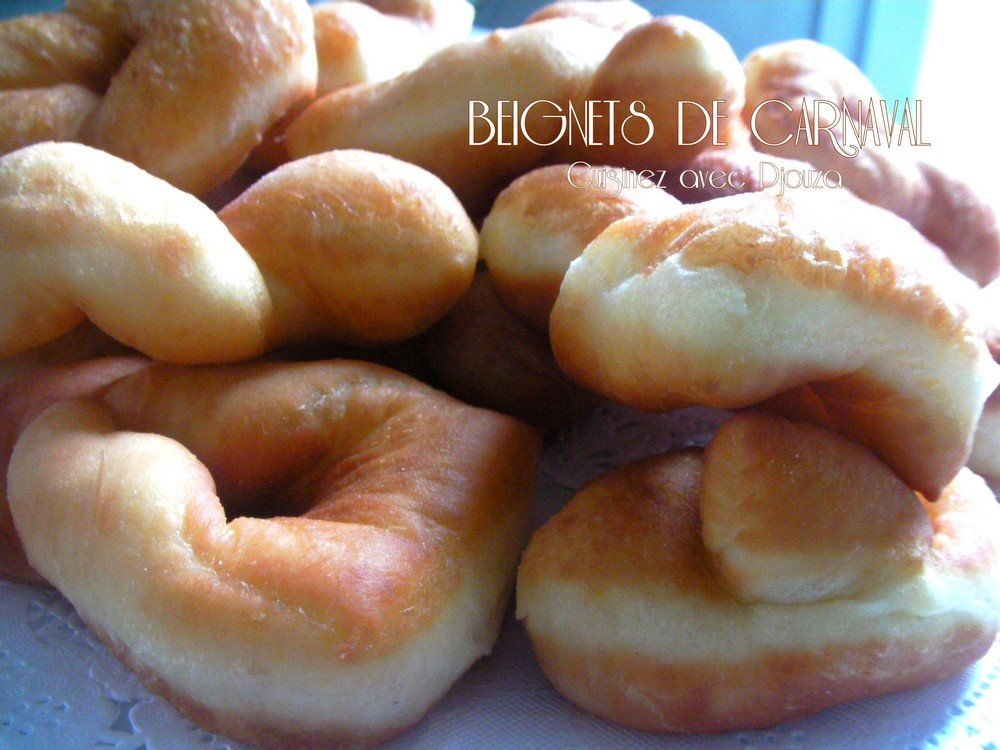 Bugnes ou Beignets de Christophe Felder pour le Carnaval