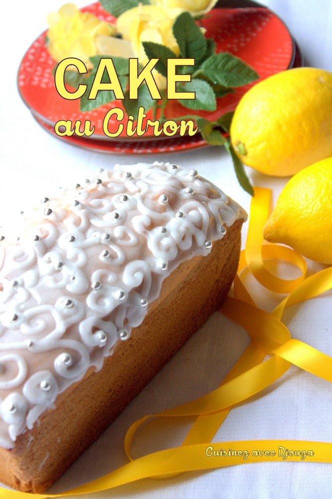 Cake au yaourt et citron très moelleux