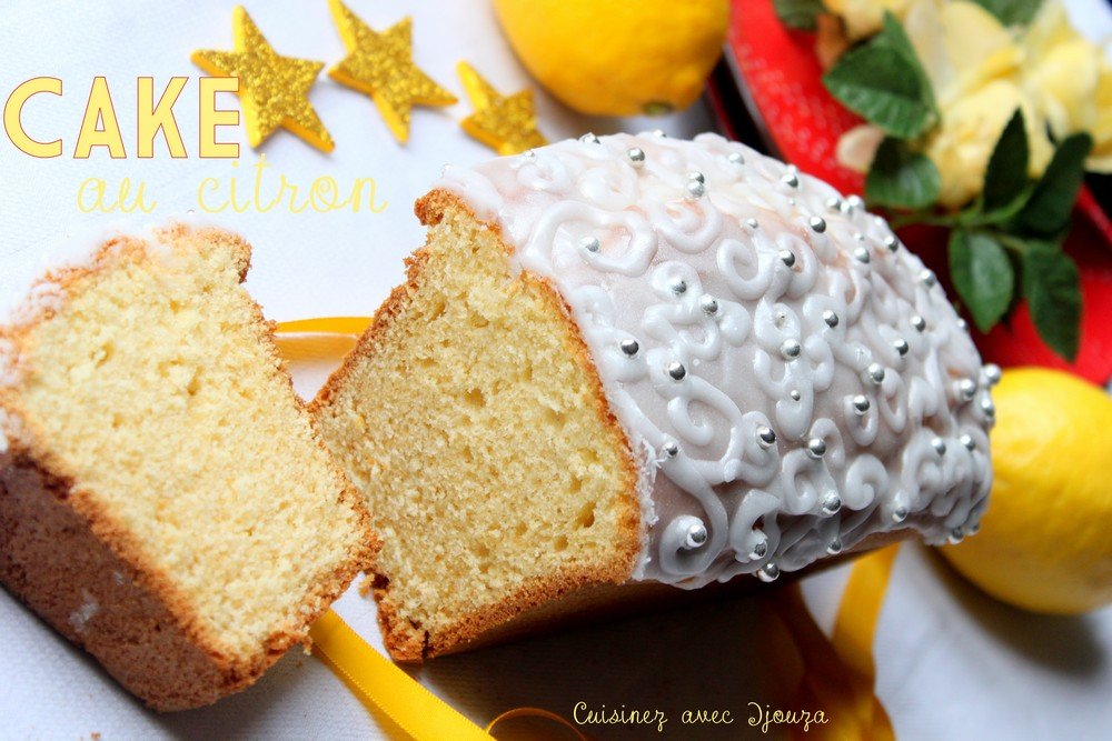 Cake au citron et yaourt moelleux