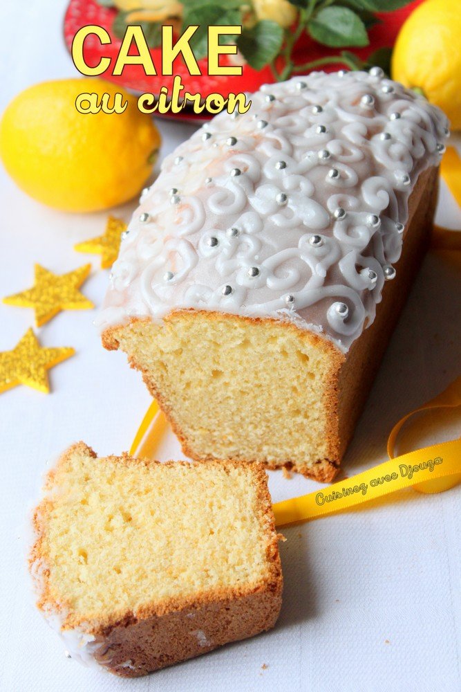 Cake au yaourt et citron très moelleux