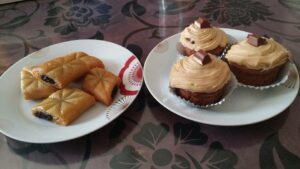 Makrout et cupcake