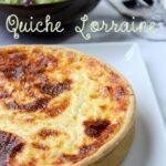 Quiche lorraine Cyril Lignac