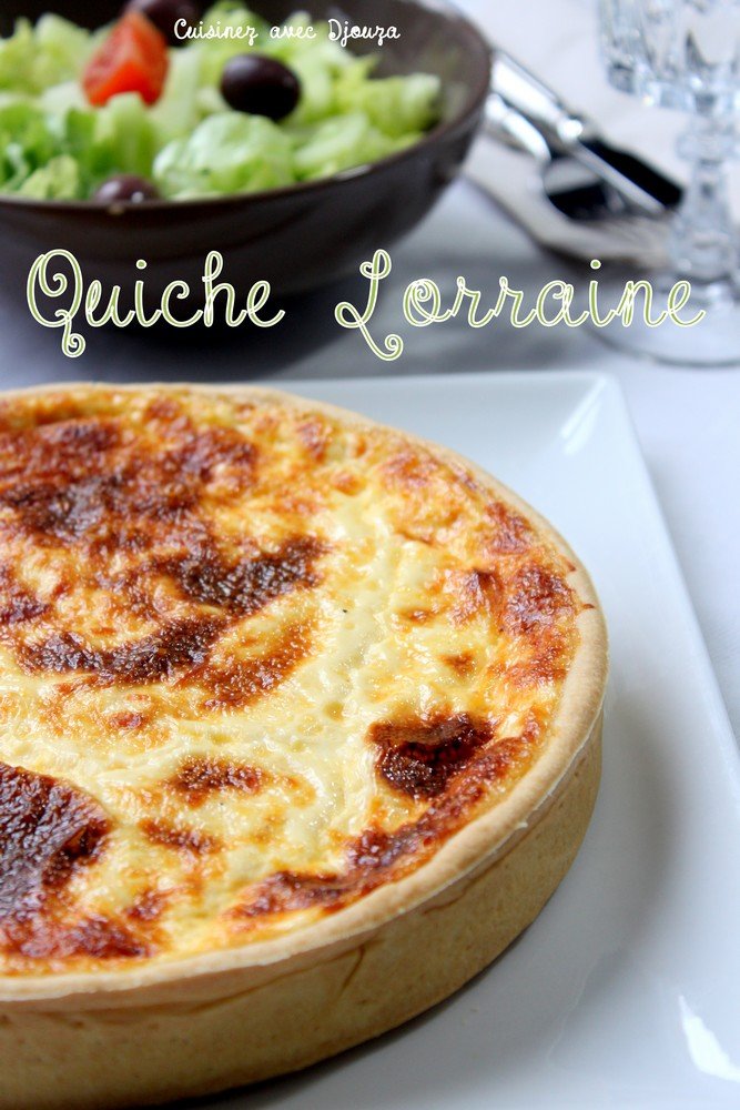 Quiche lorraine Cyril Lignac