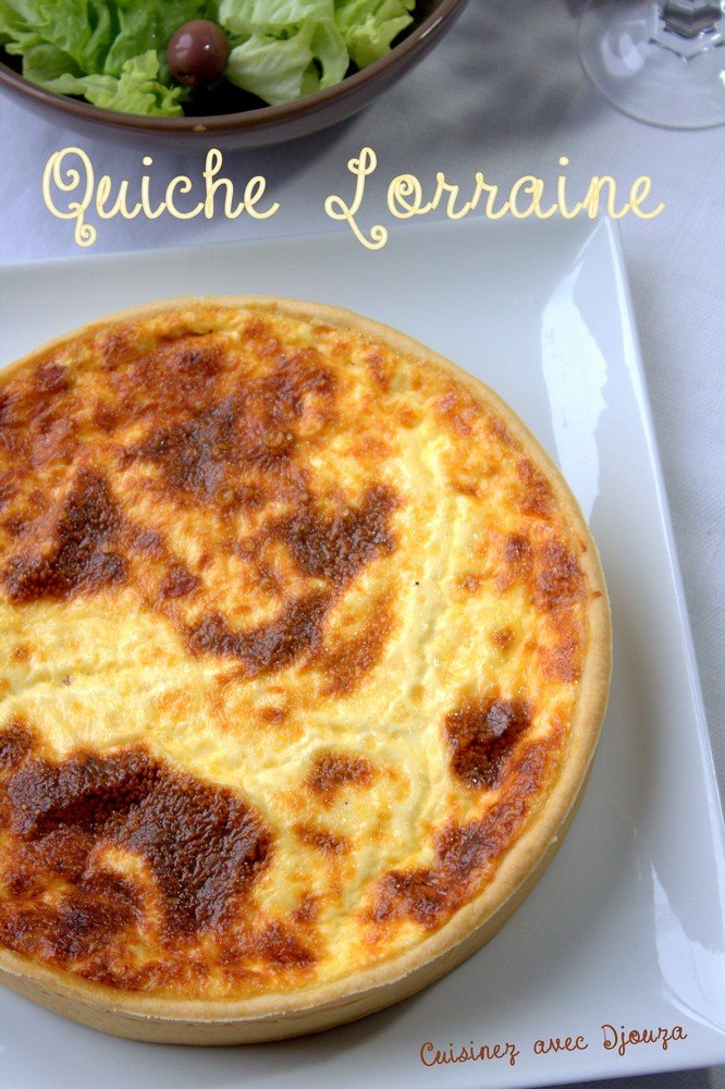 Quiche lorraine Cyril Lignac