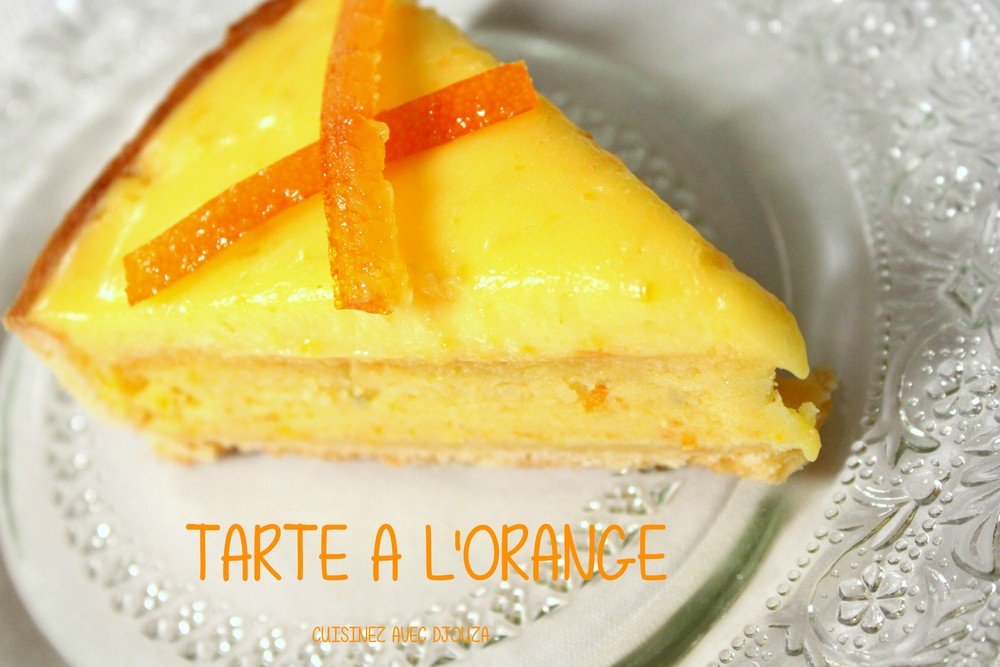 Tarte à l'orange