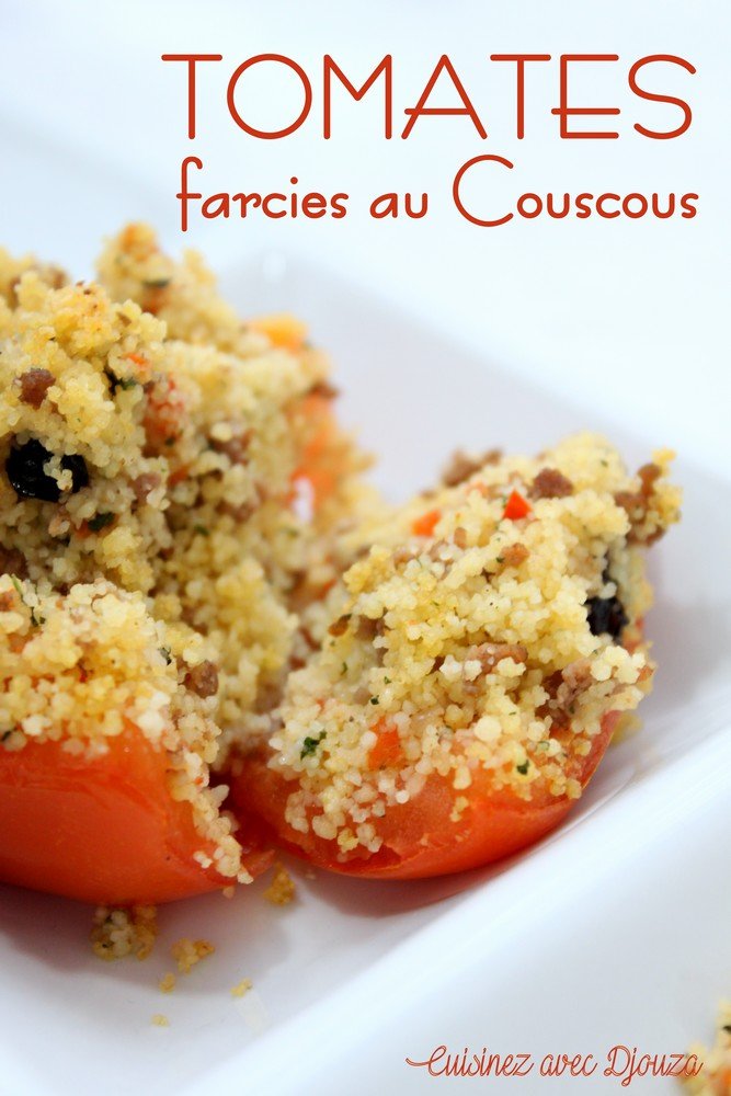 Tomates farcies à la semoule de couscous