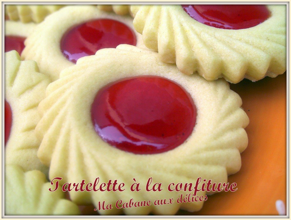 Tartelette sablée fondante a la confiture 2