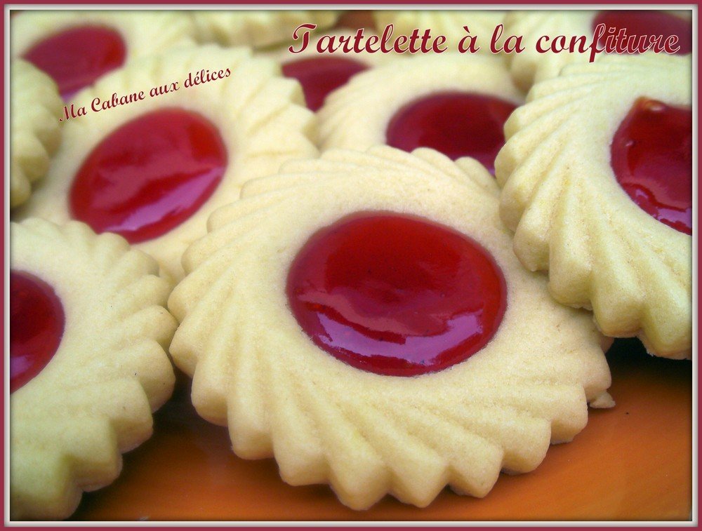 Tartelette sablée fondante a la confiture 3