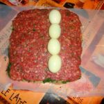 Pain de viande epinard oeuf dur 3