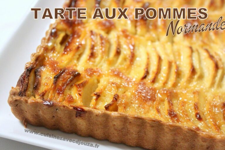 tarte aux pommes normande 2