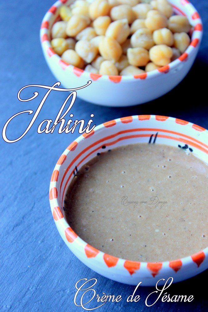 Tahin tahini tahiné maison